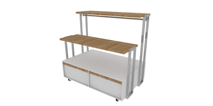 Expositor Central com Gavetas ECGAa